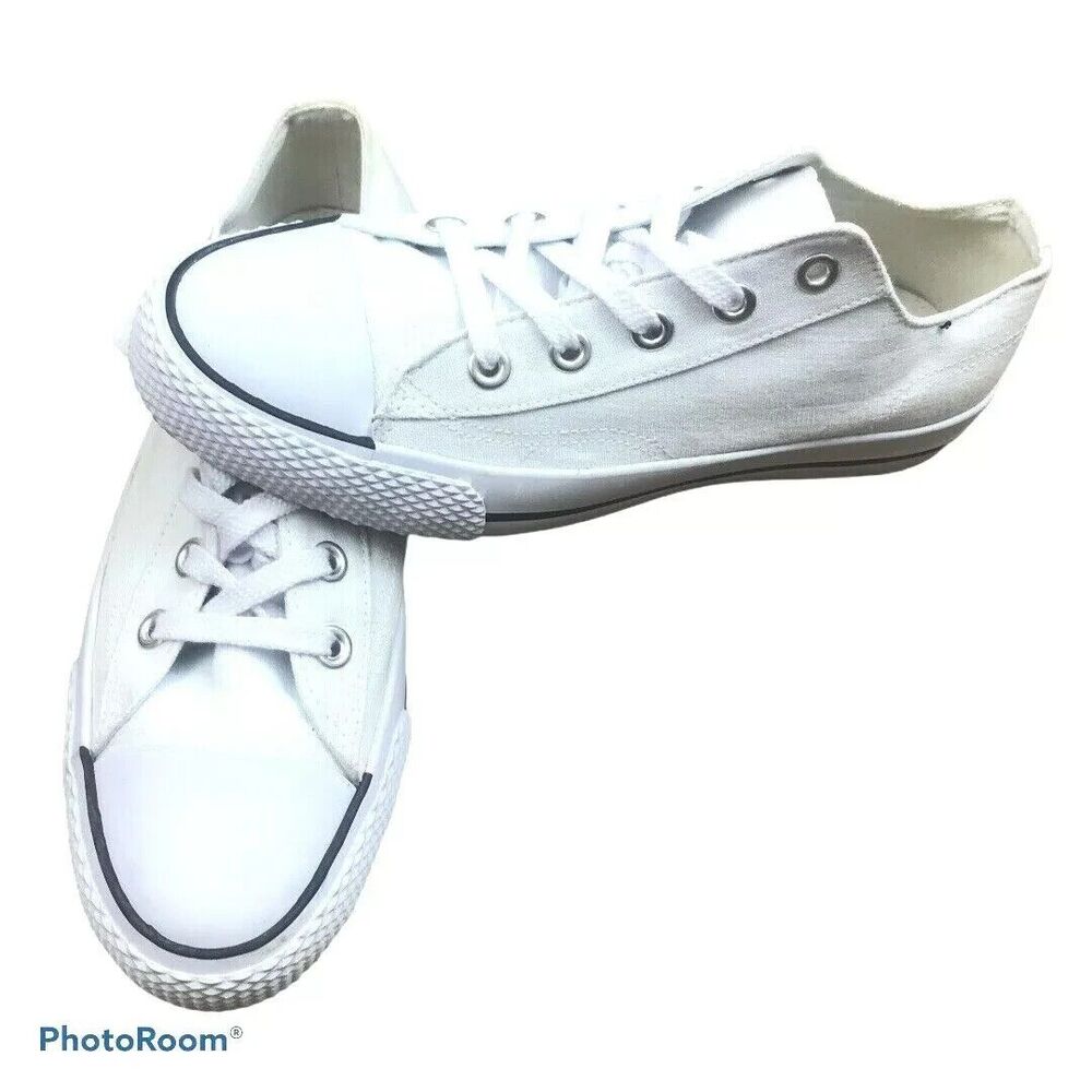 Airwalk Womens‎ Shoes Sneakers Canvas 3  White Athletic Lace-Up Low Top Retro